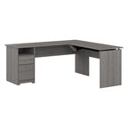 72-Inch 3-Position L-Shaped Sit-to-Stand Desk