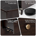 3-Drawer Dresser Chest of Drawers Bedside Table