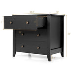 3-Drawer Dresser Chest of Drawers Bedside Table