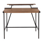 Industrial Counter-Height Desk with Removable Shelf