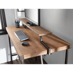 Industrial Counter-Height Desk with Removable Shelf