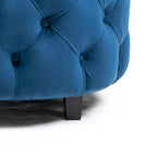 Classic Velvet Barrel Accent Chair for Living Room