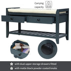 Storage Bench Multipurpose Entryway Bench Shoe Rack with Seat
