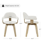 Mid-century Modern Swivel Accent Chair