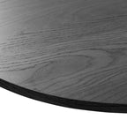 Nordic Style Solid Wood Oval Dining Table - Perfect for 6 People Gatherings 67 - 67*34*30