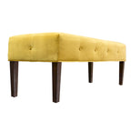 Transitional Tufted Upholstered Indoor Living Room Bench