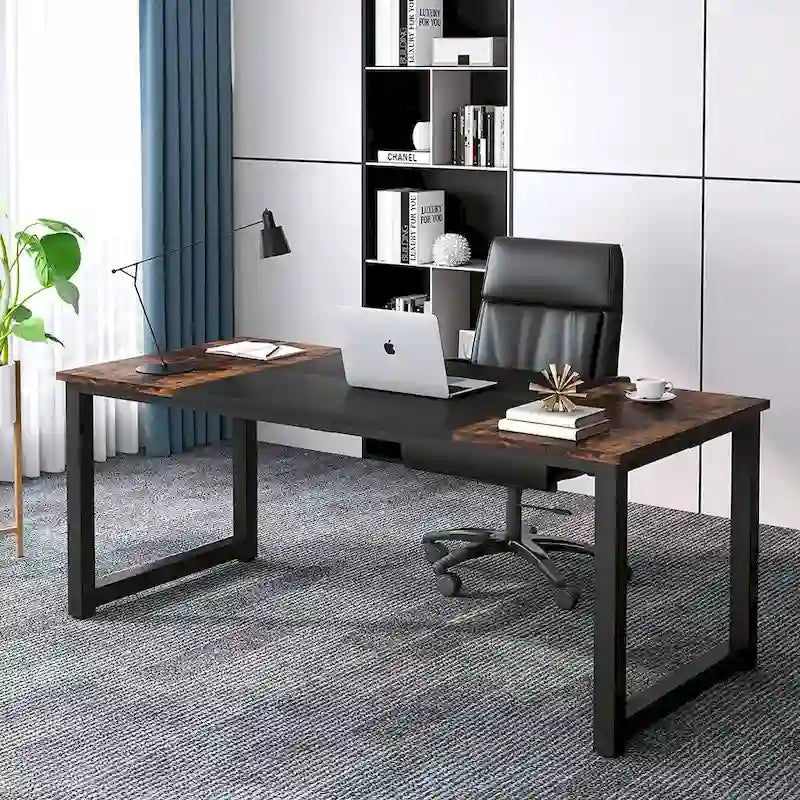 70.8 Large Computer Desk Conference Table with Thicken Frame