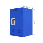 Compact Removable Stackable Steel Storage Cabinet