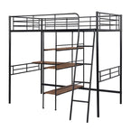 Twin Size Metal Loft Bed Twin Size Metal Loft Bed