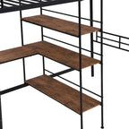 Twin Size Metal Loft Bed Twin Size Metal Loft Bed