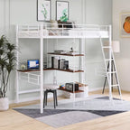 Twin Size Metal Loft Bed Twin Size Metal Loft Bed