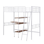 Twin Size Metal Loft Bed Twin Size Metal Loft Bed