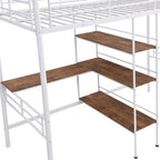 Twin Size Metal Loft Bed Twin Size Metal Loft Bed