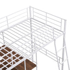 Twin Size Metal Loft Bed Twin Size Metal Loft Bed