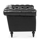 PU Leather Accent Chairs Living Room Arm Chairs