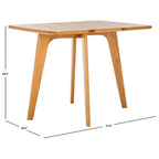Natural Gateleg Dining Table - 37W x 30D x 28H Inches