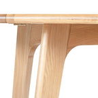 Natural Gateleg Dining Table - 37W x 30D x 28H Inches